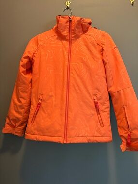 Roxy Women's Bright Orange Ski Jacket
